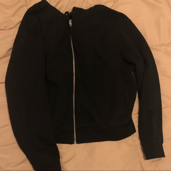 All Saints Peplum Hoodie - Picture 2 of 4